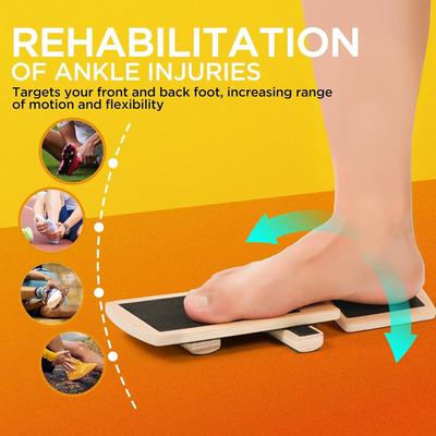 Wooden Balance Board Foot Stretcher