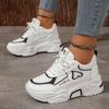 Fashion Platform Flat Shoes Women's Casual Trainers 2025 Sneakers Ladies Vulcanize Footwear