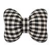 Pink Color Bowknot Pillows Plaid Interior Car Seat Cushion NEW Bow Shape Pillow  Home Use