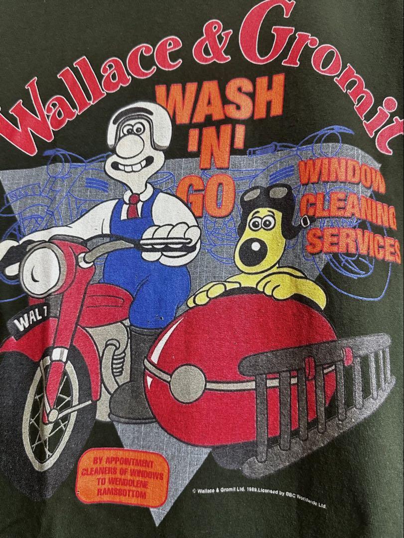 

[Б/У] Ультраредкая футболка «Уоллес и Громит» Мытье окон