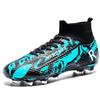 Men's Soccer Shoes Artificial Turf Soccer Shoes Large Size Leather Boys Soccer Shoes Nailing Anti -slip Football Boots for Kids Kids Football Boots