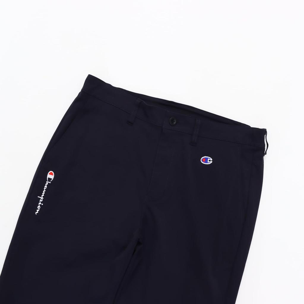 Champion Stretch Script Logo Long Pants Golf Navy C3-AG201 Men's