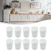 10pcs 30ml/50ml/100ml Plastic Measuring Cup Transparent Clear Scale Kitchen Or Laboratory Graduated Measuring Cup Container