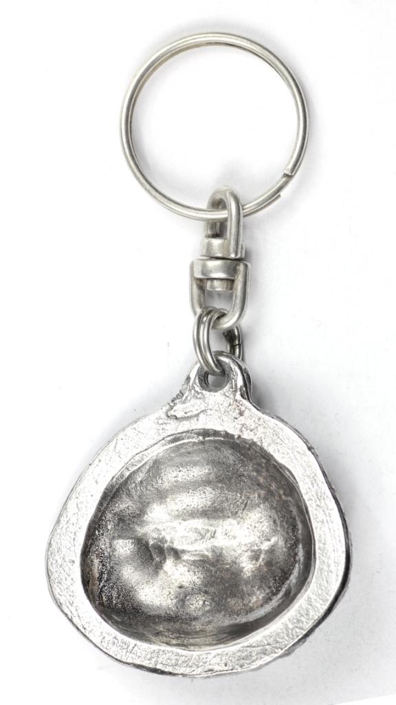 Bichon Frise, Bichon Tenerife – Silver-plated pendant with a dog in a decorative box, handbag decoration | Art-Dog