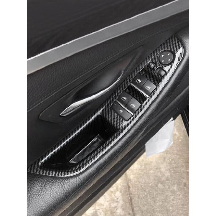 For BMW 5 Series F10 F18 2011-2017 R/LHD Black/Carbon Handle Switch Panel Cover
