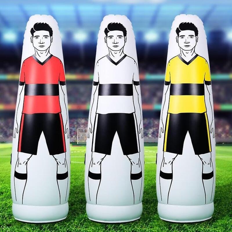 DECKSAVE Inflatable Soccer Training Dummy Wall
