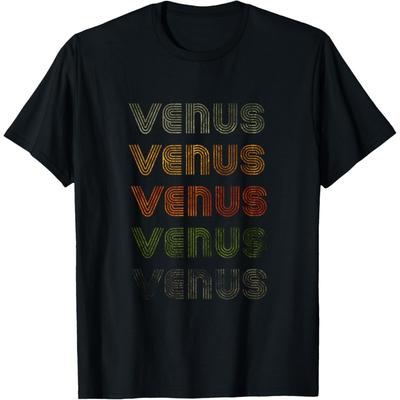 Love Heart Venus Tee Grunge_Vintage Style Black Venus T-Shirt