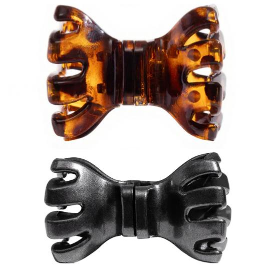 Magnetic Hair Clip Bowknot Shape Strong Hold Girl Hair Clip No Slip Half-up Hairstyles Hair Pin Hair Accessory