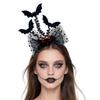 Gothic Bat Devil Hairband Soft Elastic Headwear Hair Hoop For Costume Event Themed Gatherings