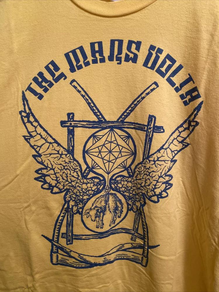 The Mars Volta band Gift For Fan Yellow T Shirt Full Size S-5XL Unisex T-Shirt XXXXL