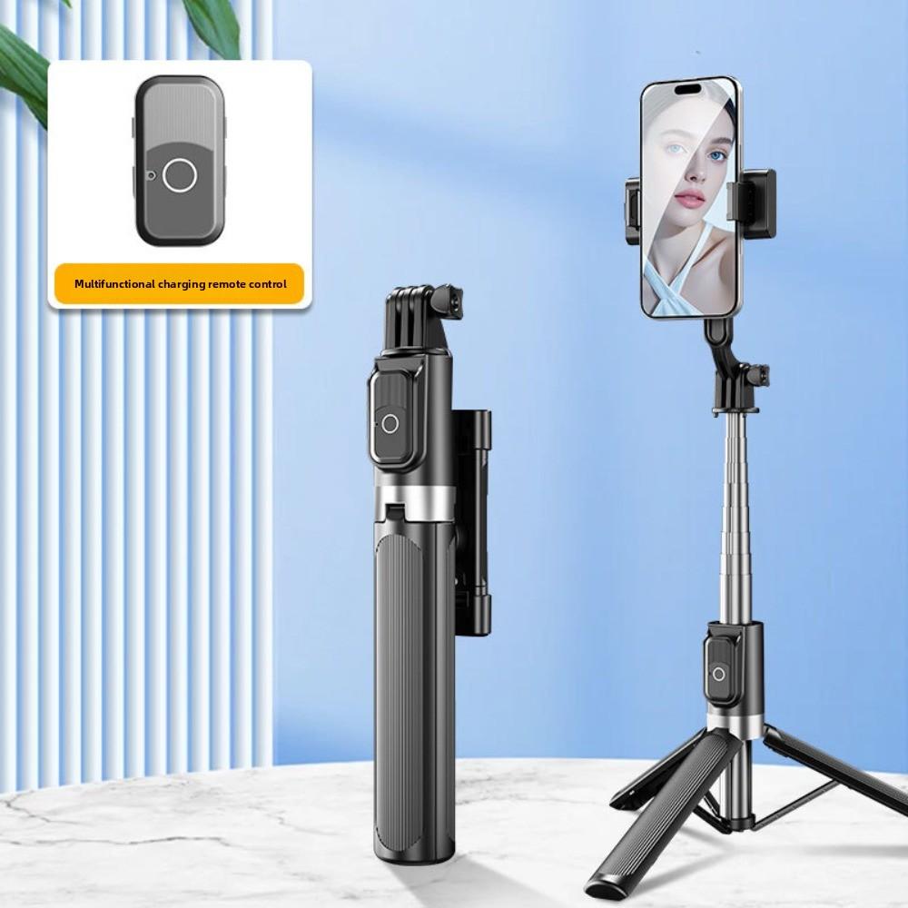 Tripod Telescopic Selfie Stick Portable Selfie Stick Stand Bluetooth Selfie Stick Home