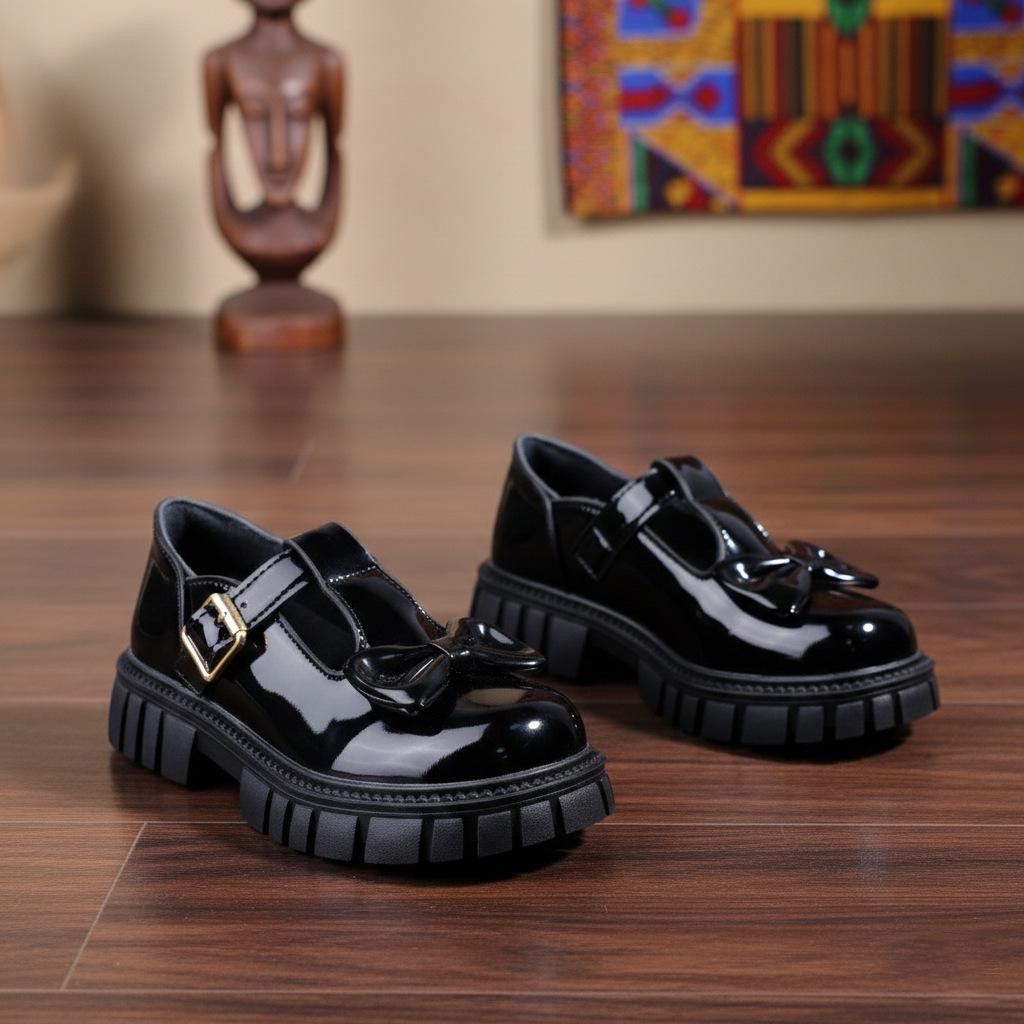 2026 Spring/Autumn Retro Lolita JK Mary Jane Shoes: Round Toe Cute Women's Leather Shoes