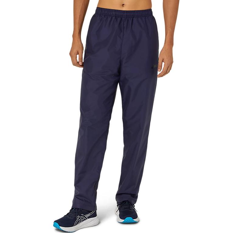 

Asics Трикотажные вязаные брюки с подкладкой, ветрозащитные, водонепроницаемые, повседневные брюки для мужчин, цвет Midnight 2031E744-400 L