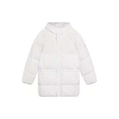 Chaqueta de plumón de pato unisex de longitud media, cálida, gruesa, moderna y casual, Li Ning AYMS032-5