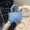 Bag Women's Bag Fashion Trend Casual Portable Small Square Bag Retro One Shoulder Crossbody Women's Small Square Bag
