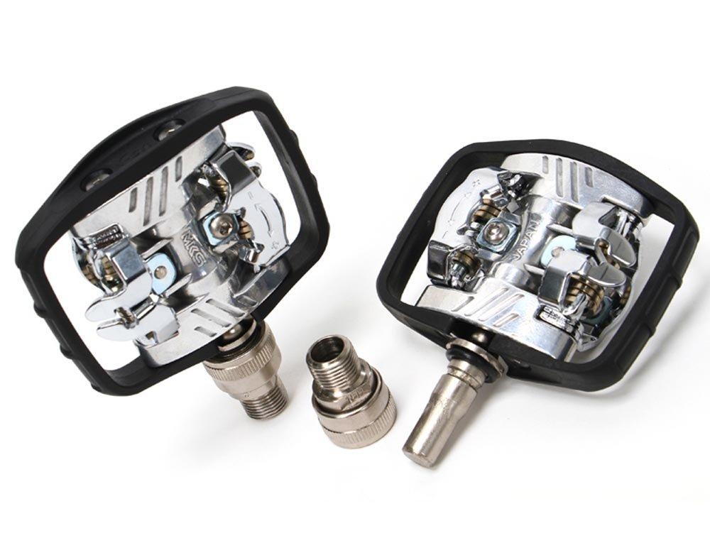 MKS Ezy Bicycle Silver (Mikashima Manufacturing) US-S Pedals,