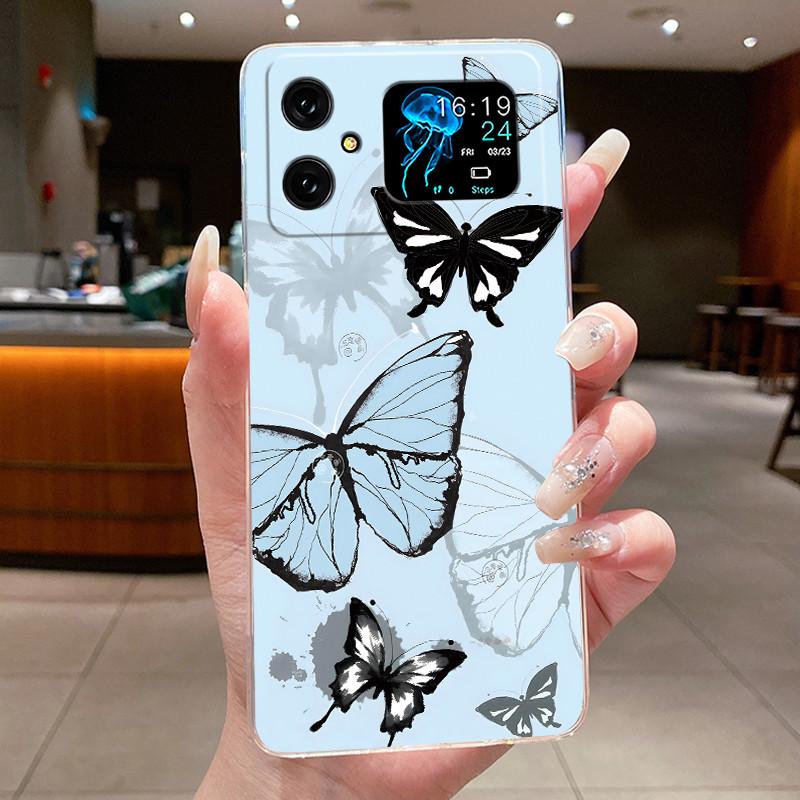 Phone Case For Cubot A20 Butterfly Bow Protective Thin Casing CubotA20 Fundas Coque Transparent Soft Silicone TPU Cover Capa