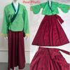 Maomao Cosplay Kostüm Perücke Anime The Apothecary Diaries Kleid Rock Grünes Oberteil Kusuriya No Hitorigoto Halloween für Frauen