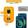 Battery Fast Charging Adapter For Makita/Bosch For Milwaukee/Dewlt 18/20V Battery With USB Type-C interface Input Output