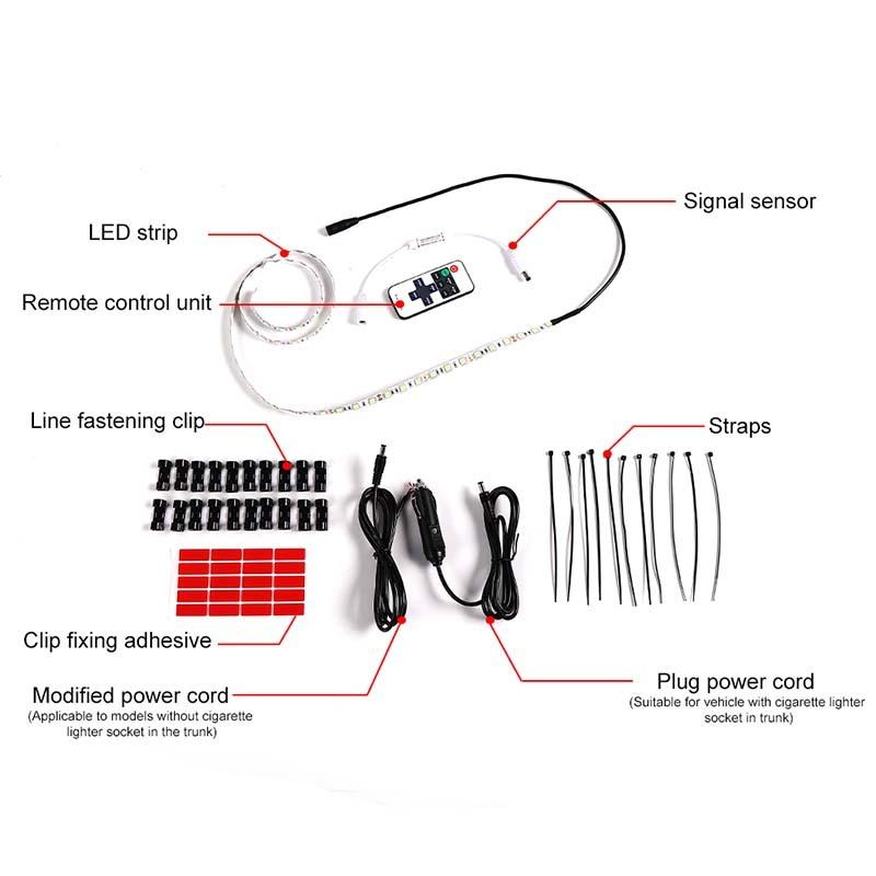 Lampa Stop Portbagaj Sticlă Ușă Ridicare Top Potrivită Pentru Jeep Wrangler TJ/JK/JL/BJ40 Accesorii Exterioare Auto