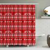 Dachshund Dog Shower Curtain Funny Weiner Dog Pattern Bathroom Decor Cute Puppy Pet Lover Gift Home Decor