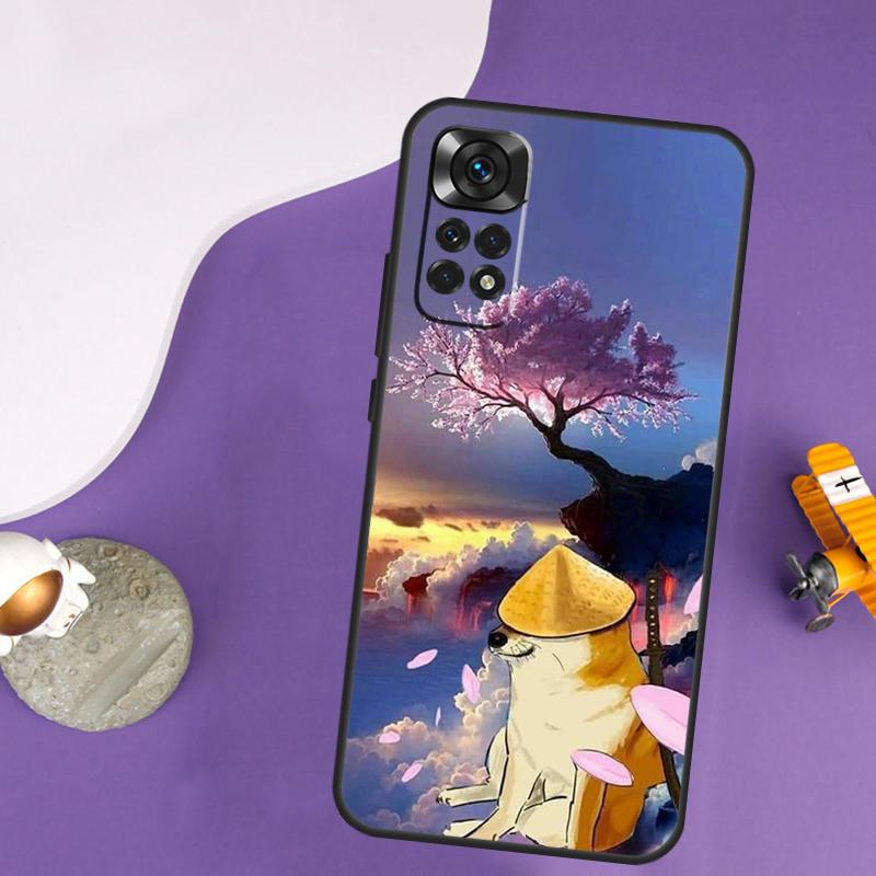 Doge Dog Cheems Meme Case For Xiaomi Redmi Note 13 Pro 14 12 9 10 11 Pro 10S 11S 12S Redmi 10C 13C 14C 12C Cover