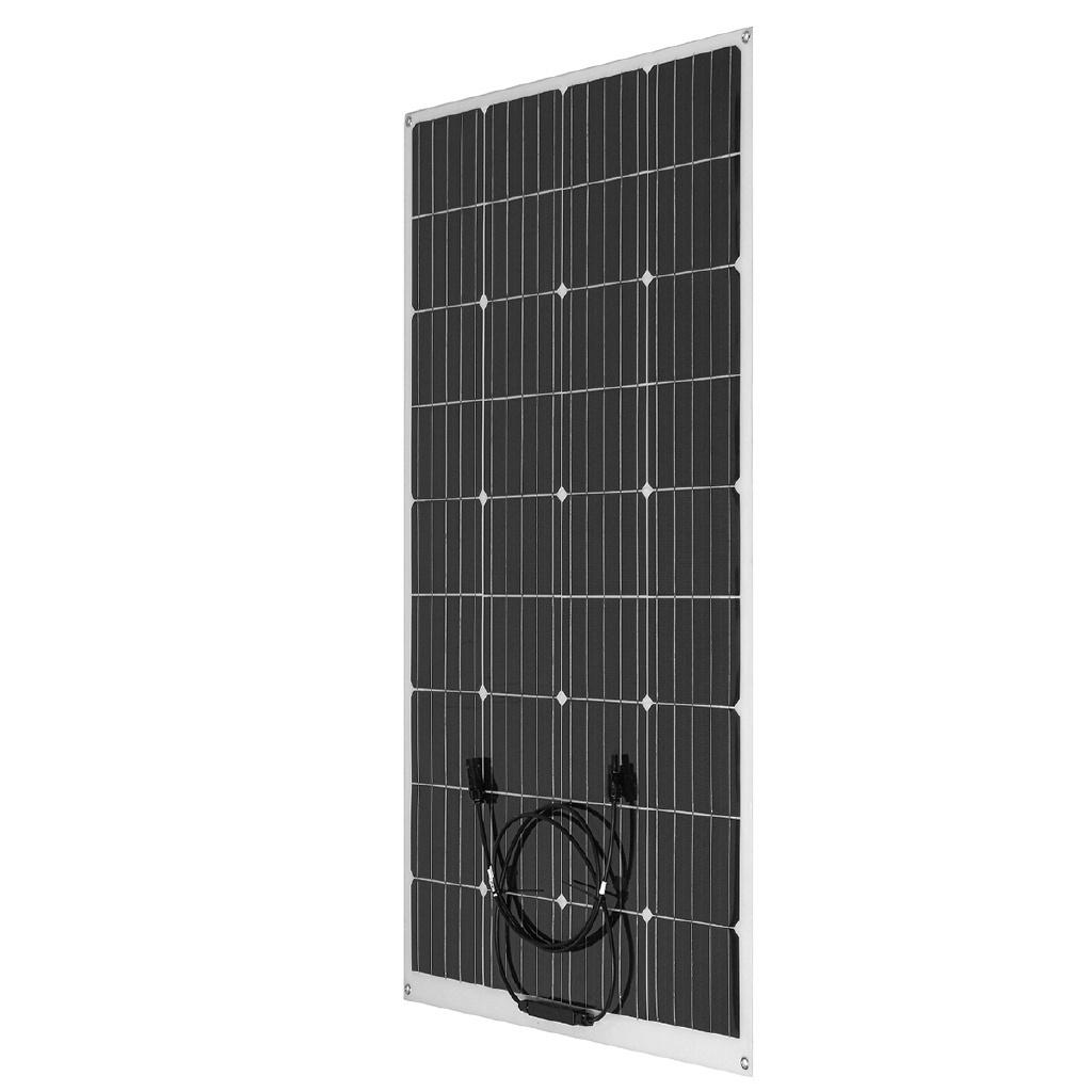 340W Highly Flexible Monocrystalline Solar Panel Tile Mono Panel Waterproof Camping 18V
