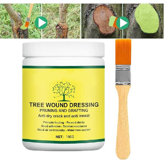 

Машина для запечатывания ран деревьев, Машина для запечатывания срезов деревьев, Материалы для прививки деревьев, Лечебный крем для запечатывания ран деревьев, Обрезка бонсай 1 Support 100 Gram + 1 Br