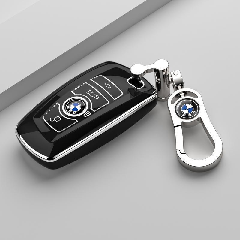 BMW X3 Key Case (2011-2016 Models) - Luxury Shell with Buckle, Simple Design for Men