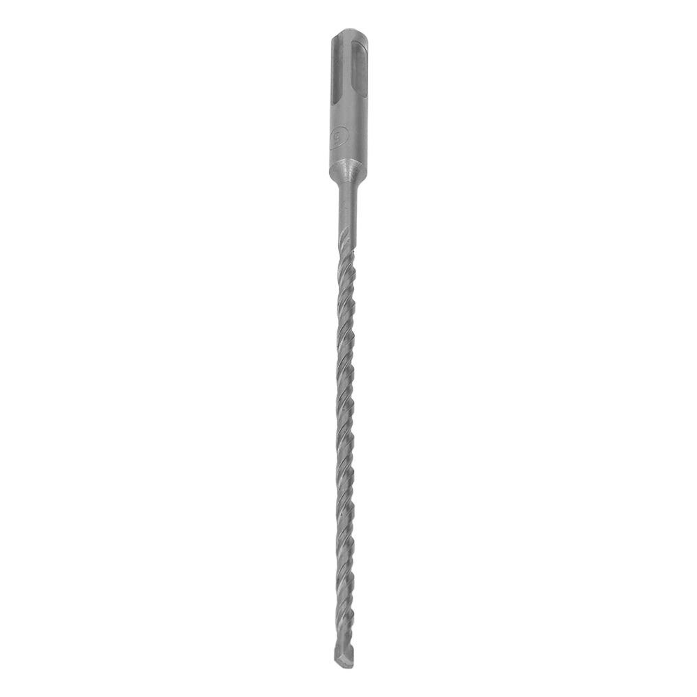 5pcs Carbide Tip Impact Drill Bits Double Flute Spiral Masonry Drill Bits  For Concrete