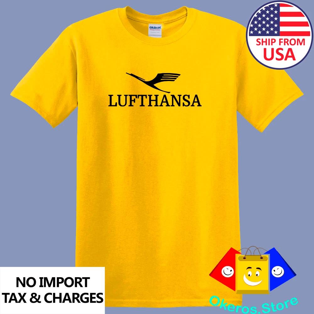 Lufthansa Airlines Men s Daisy Yellow Size S to 5XL XL