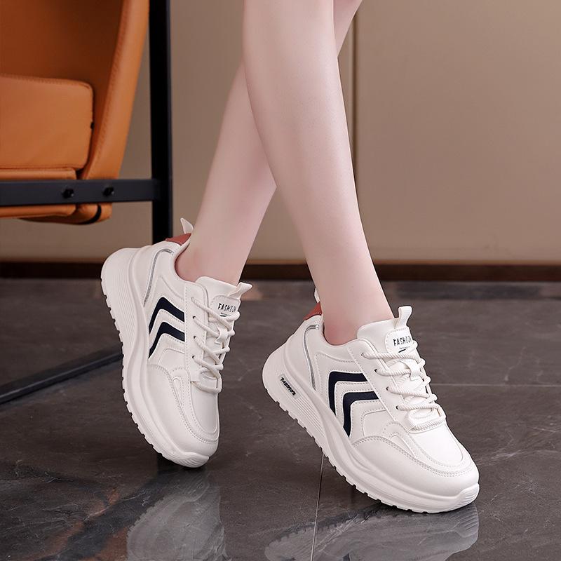 ins Korean version of Forrest Gump shoes women's 2025 spring new street shooting student running sports shoes little white board shoes women's Q171
