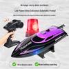X HJ812 Remote Control High-Speed Boat with Night Navigation Light - 2.4G Water Toy