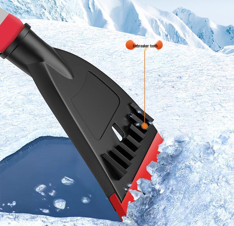 Car Snow Shovel - New Model for Easy Frost Removal and Storage