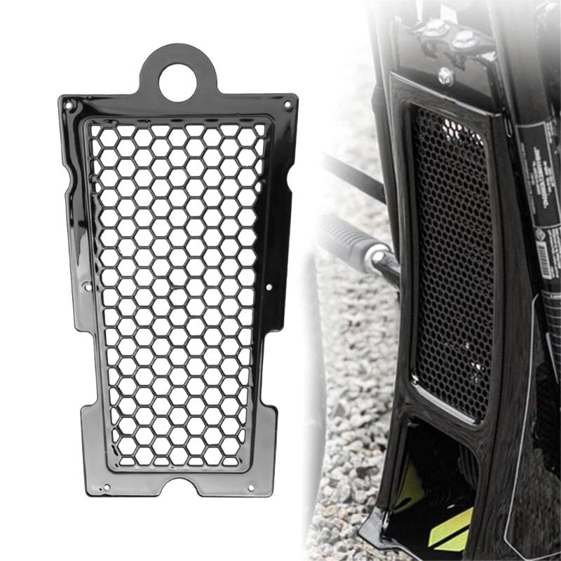 ABS Molded Radiator Grill Motorcycle Radiator Cover for Motorcycles Improved Heat Dissipation Durability Simple Install