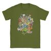 Streetwear T Shirt Beach The Muppets Main Characters Distressed Group Shot Trendy Cool Tshirts For Man Short Sleeve Tops