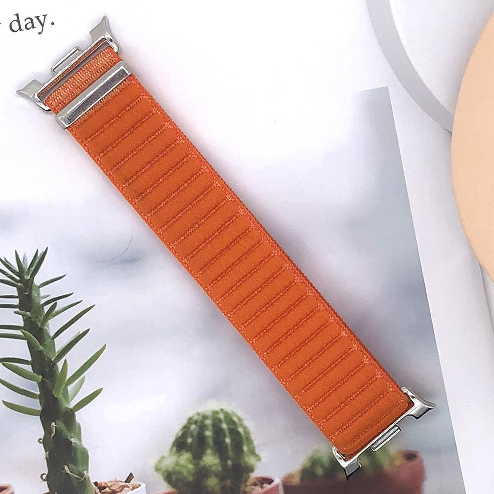 Pro Samsung Galaxy Watch 8 40mm 44mm Nylonový řemínek Pro Galaxy Watch 8 Classic 46mm Pletený Pohodlný Prodyšný Pásek Příslušenství