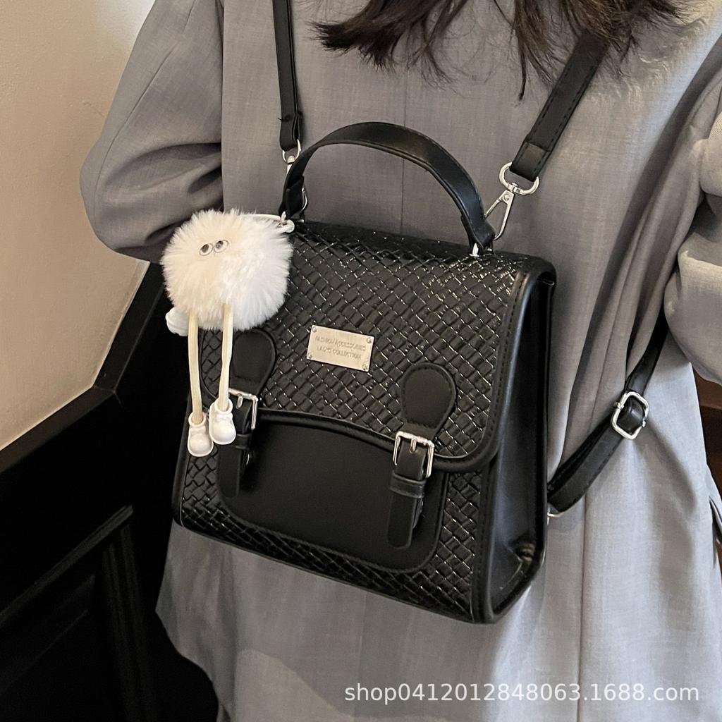 Women's Backpack Premium Sense Foreign Style Niche Travel Messenger Bag 2025 New Popular Versatile Backpack