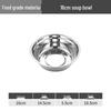 Stainless Steel Food-Grade Soup and Mixing Bowl