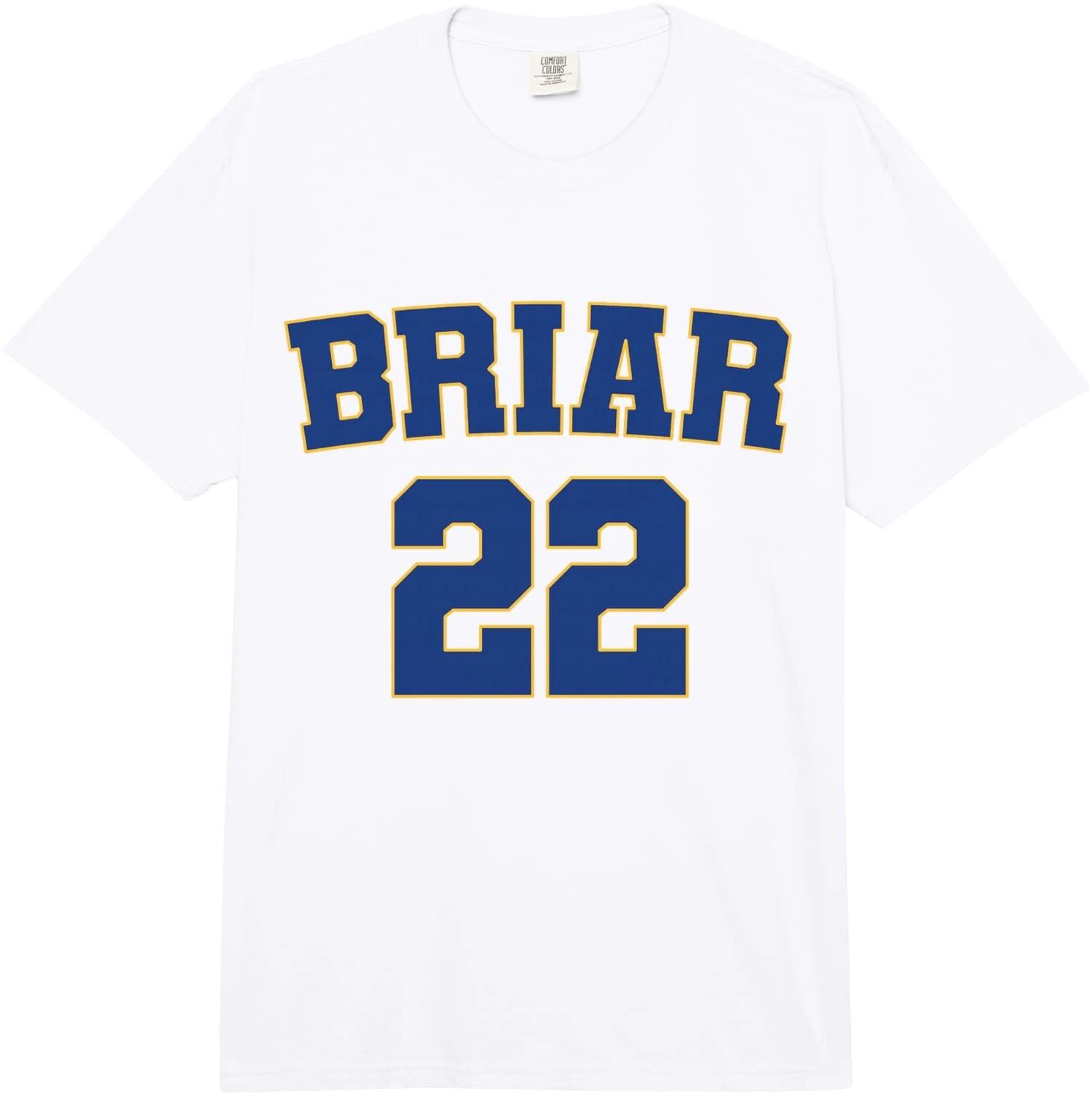 Logan #22 Briar Jersey Style 2-Sided Unisex T-Shirt L
