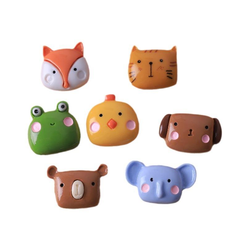 Shiny Cute Cartoon Animal Hairpin: Elephant & Frog DIY Accessories