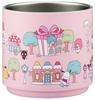 Skater Stacking Stainless Steel Mug Cup Vacuum Wooden Sanrio All Stars Village 350ml, Hot/Cold Insulation, Insulation, Handle, SSTMG3S-A