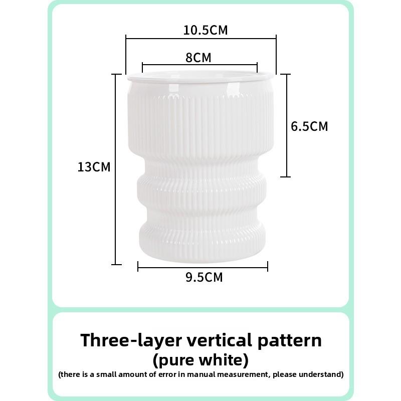 Self-Watering Lazy Flower Pot Creative Imitation Glass Transparent Plastic Resin Small Potted Plant Hydroponic Vase Indoor Succu