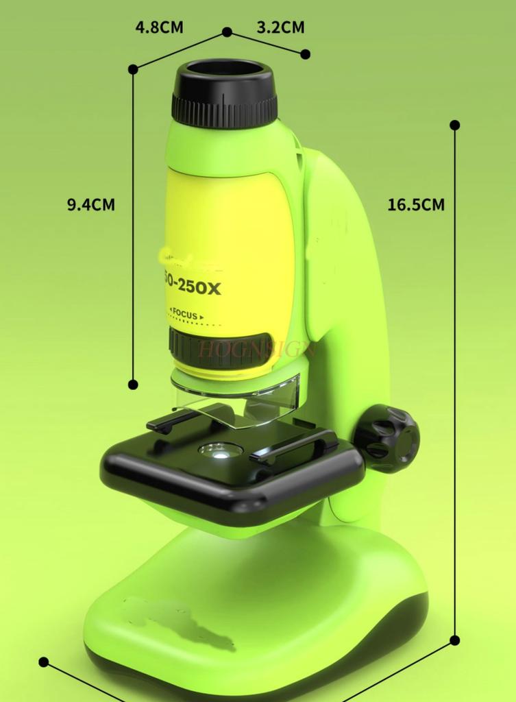 Handheld Portable Children'S Microscope Science Primary School Student Dedicated Optics