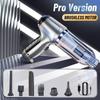 12000PA Wireless Car Vacuum Cleaner Powerful Cleaning Machine Car Accessories Home Auto Mini Portable Cordless Cleaner Strong Suction