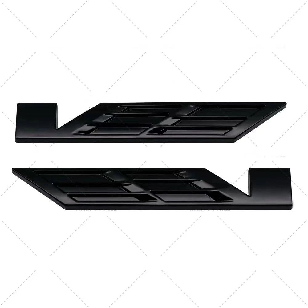 Side or trunk Metal Emblem Car Sticker V logo Badge for Cadillac ATS SRX SRX4 ATSL CT4 CT5 CT6 XT4 XT5 XT6 CTS Accessories