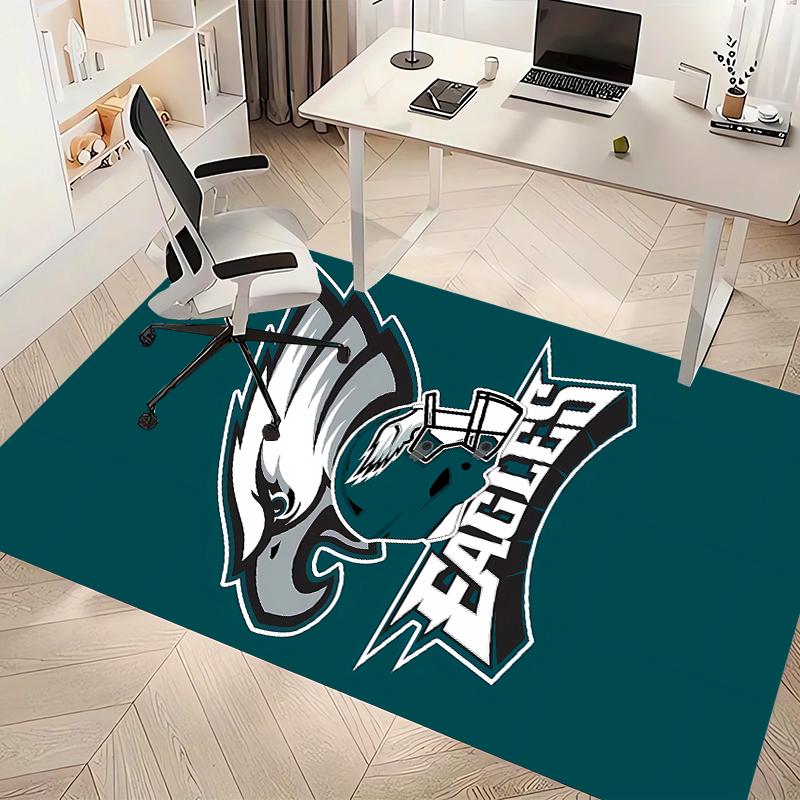Absorpční omyvatelný koberec s potiskem loga Philadelphia Eagles, Protiskluzové koupelnové předložky, Kuchyňské rohože, Podložka na jógu, Vstup do obývacího pokoje, Koberce na kempování a pikniky