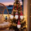 3Pcs Faceless Christmas Tree Pendants Handmade Christmas Tree Decoration  Home Decoration