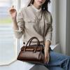 Urban Simple Style Women's Crossbody Bag Handbag Shoulder Bags Retro Large Capacity Soft PU Leather Tote Bag for Daily Use