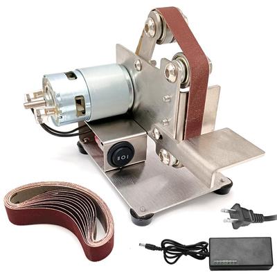 Multifunkční bruska Mini elektrická pásová bruska DIY lešticí bruska Bruska Frézy Ostré